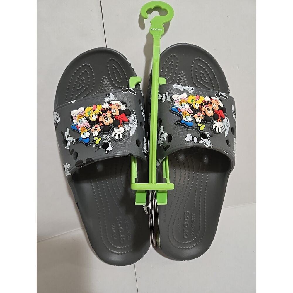 Disney Parks Crocs Mickey Mouse and Friends Slides Sandals Size (M4-W6)